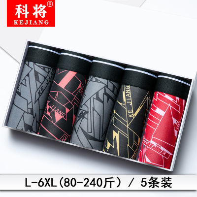 Section 5 Gift Boxes Ice Silk Men's Underwear Men's Boxers Men's Boxers Wholesale One Piece Dropshipping