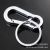 New Simple Single Ring Keychain High Quality Zinc Alloy Key Ring Men's Keychain Car Key Ring Wholesale