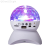 Mini LED Stage Lights Bluetooth Speaker Colorful Light Rotating Crystal Magic Ball Wireless Bluetooth Square Dance Audio