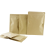 Spot Aluminum-Plated Kraft Paper Small Bag Kraft Paper Bag Food Ziplock Bags Nut Packaging Bag Aluminum Film Bag