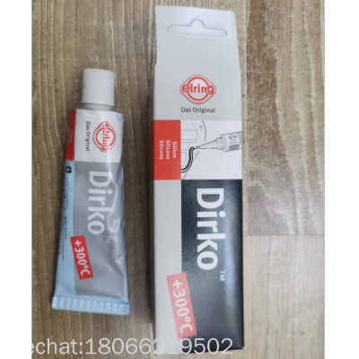Dirko Gray Sealant Car Engine Window Seal Gasket-Free Glue 75ml High Quality Neutral Silicone Adhesive