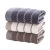 Factory 100% Cotton Towel Striped Dark Adult Face Towel Gas Station Stall Wholesale Towels