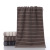 Factory 100% Cotton Towel Striped Dark Adult Face Towel Gas Station Stall Wholesale Towels