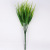 Factory Wholesale 7 Fork Small Spring Grass Plastic Flowers Pot Partition Decoration Simulation Water Plants Fake Grass Restaurant Rice Seedling Plants