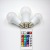 Led Remote Control RGB Rainbow Color Bulb 9 Th Order Brightness 16 Colors Adjustable Atmosphere for Festival Celebration for Amazon