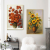 Sunflower Flower Decorative Painting Modern Plant Hallway Oil Painting Stairs Aisle Corridor Canvas Painting Master Bedroom Hanging Painting