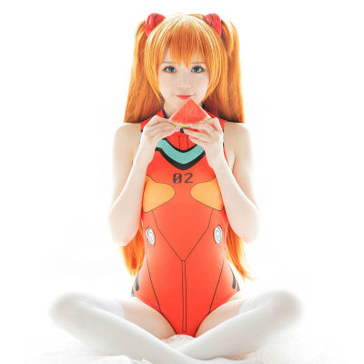 Factory Direct Sales Watch Pioneer Women's One-Piece Swimsuit Eva Driving Suit Cos Ming Rixiang Bo Li Anime Swimming Suit