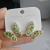 Fashion Super Fairy Zircon Elegant Butterfly Elegant Earrings 2022 Trendy Frosty Style Stud Earrings Earrings for Women Factory Direct Sales