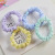 Candy-Colored Headband Small Intestine Hair Band Ins Simple Hair Band Women's Korean-Style Cedar Cute Solid Color Hair Rope