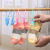 Plastic Clips Wind and Skid Drying Socks' Clip Multi-Functional Windproof Clip for Clothing Band Cable Strap Small Clip 12 PCs