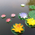 18 Cm Floating Artificial Lotus Fake Plant DIY Water Lily Simulation Lotus Home Garden Decoration Cheap   Outdoor Dec