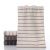 Factory 100% Cotton Towel Striped Dark Adult Face Towel Gas Station Stall Wholesale Towels