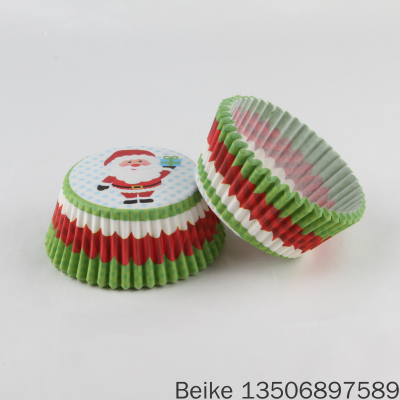 Christmas Cake Paper Support 11cm Cake Paper Cake Cup Cake Paper Cup Pattern Can Be Customized