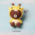 Resin Cartoon Refridgerator Magnets Accessories Korean Bear DIY Refridgerator Magnets Phone Case Ornament Accessories Factory Direct Sales