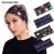 Multi-Delicate Creative New Starry Sky Printed Elastic Wide Brim Hair Band Sports Sweat-Absorbent Turban Ladies Headdress Hair Accessories