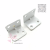 New 90-Degree Right Angle Holder Iron Corner Bracket L-Type Angle Iron Bracket Shelf Support Hardware Connector