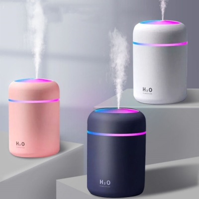 Humidifier Colorful Cup Car Humidifier USB Mini-Portable Humidifier Vehicle-Mounted Home Use Air Purifier