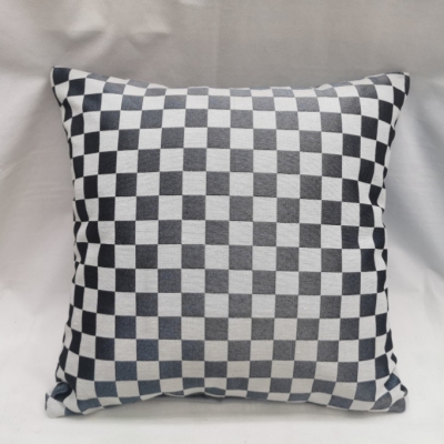Chenille Plaid Pillow Pillow Cover Cushion Cushion Cover
