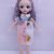 New Machine Edge Barbie Doll 30cm Fashion Casual Set Sports Style Music Doll Keychain Doll