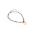 Titanium Steel No Fading Love Anklet Female Niche Korean Simple Internet Celebrity Mori Rose Gold Female Ankel Chain All-Matching