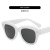 Korean Large Rim Leopard Retro Sunglasses Ins Cross-Border Full Frame Sunglasses Men's and Women's UV-Proof Sunglasses