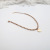 Titanium Steel No Fading Love Anklet Female Niche Korean Simple Internet Celebrity Mori Rose Gold Female Ankel Chain All-Matching