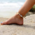 New Bohemian Anklet Beach Anklet Hand-Woven Polymer Clay Flower Sea Shell Anklet Foot Ornaments