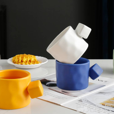 Buck Xingchen New Creative Porcelain Cup Coffee Cup Simple Mug Milky Tea Cup