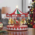 Mr. Christmas Vintage Carousel with Christmas Characters