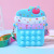 New Rat Killer Pioneer Bag Princess Coin Purse Silicone Crossbody Adult and Children Decompression Ice Cream