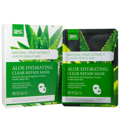 For Export Aloe Essence Moisturizing Moisturizing Mask Oil Control Refreshing Men and Women Skin Care Shrink Pores Facial Mask