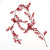 Christmas Flower Chinese Hawthorn Berry Simulation Rattan Cross-Border Supply Christmas Atmosphere Arrangement Winding Hanging Christmas Rattan