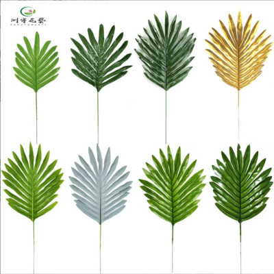 Simulation Plant Large Willow Leaf Table Flower Flower Arrangement Plant Wall Balloon Party Home Decoration Accessories Areca Palm Leaves