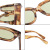 Korean Large Rim Leopard Retro Sunglasses Ins Cross-Border Full Frame Sunglasses Men's and Women's UV-Proof Sunglasses