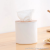 K10-7161 Bamboo Wood Primary Color round Shape Tissue Box Living Room Home Pumping Creative Storage Box Sanitary Paper Extraction Box