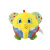 Skkbaby Plush Doll Rattle Animal Doll Ball Cross-Border Comfort Toy Factory Wholesale