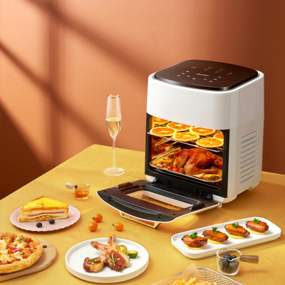 Visual Air Fryer 15L Large Capacity Intelligent Deep Frying Pan Multi-Function Electric Oven Fryer Chips Machine