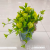 New Artificial/Fake Flower Iron Bucket Greenery Bonsai Decoration Living Room Bedroom Dining Room Decoration