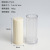 Fine Stripe round Fine Tooth Candle Mould Aromatherapy Candle Mould Stripe Candle Pc Acrylic Plastic Mold