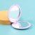 Wholesale Folding Mirror Handheld Makeup DIY Mirror Double-Sided Flip Beauty Dressing Mirror Portable Small round Mirror Portable