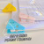 Colorful Triangle Plastic Clip Student Test Paper Data Protection Cornerite Clip Snack Seal Clip Sub-Book Corner Protective Folder