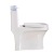 Engineering Siphon One-Piece Closet Bathroom Large Impact Deodorant Toilet Household Mute Water Saving Pottery Toilet