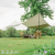 Sky Curtain Cloud Mist Octagonal Sky Curtain Camping Sunshade