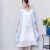 Ethnic Style Dress Summer New One-Piece Two-Piece Suit Embroidered Loose Dress Travel Beach Dress