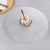 Cross-Border New Arrival PVC Placemat Gilding Hollow Non-Slip Placemat Nordic Style Plate and Bowl Western-Style Placemat Pearl round Placemat