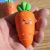 Creative Shape Children's Baby Carrot Eraser Cute Size Cute Gift Toy Box Eraser Stationery