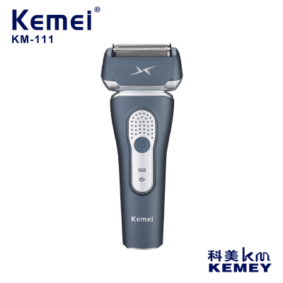 Cross-Border Factory Direct Supply Men's Shaver Kemei KM-111 Reciprocating Three-Bit Electric Shaver