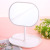 Simple Desktop Flat Classic Mirror Dressing Girl Bedroom Bathroom Square round Chassis Storage Cosmetic Mirror