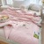 Summer Camellia Skin-Friendly Summer Quilt Sheet Double Air Conditioning Duvet Machine Washable Summer Blanket Live Gifts Thin Duvet Wholesale