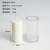 Fine Stripe round Fine Tooth Candle Mould Aromatherapy Candle Mould Stripe Candle Pc Acrylic Plastic Mold